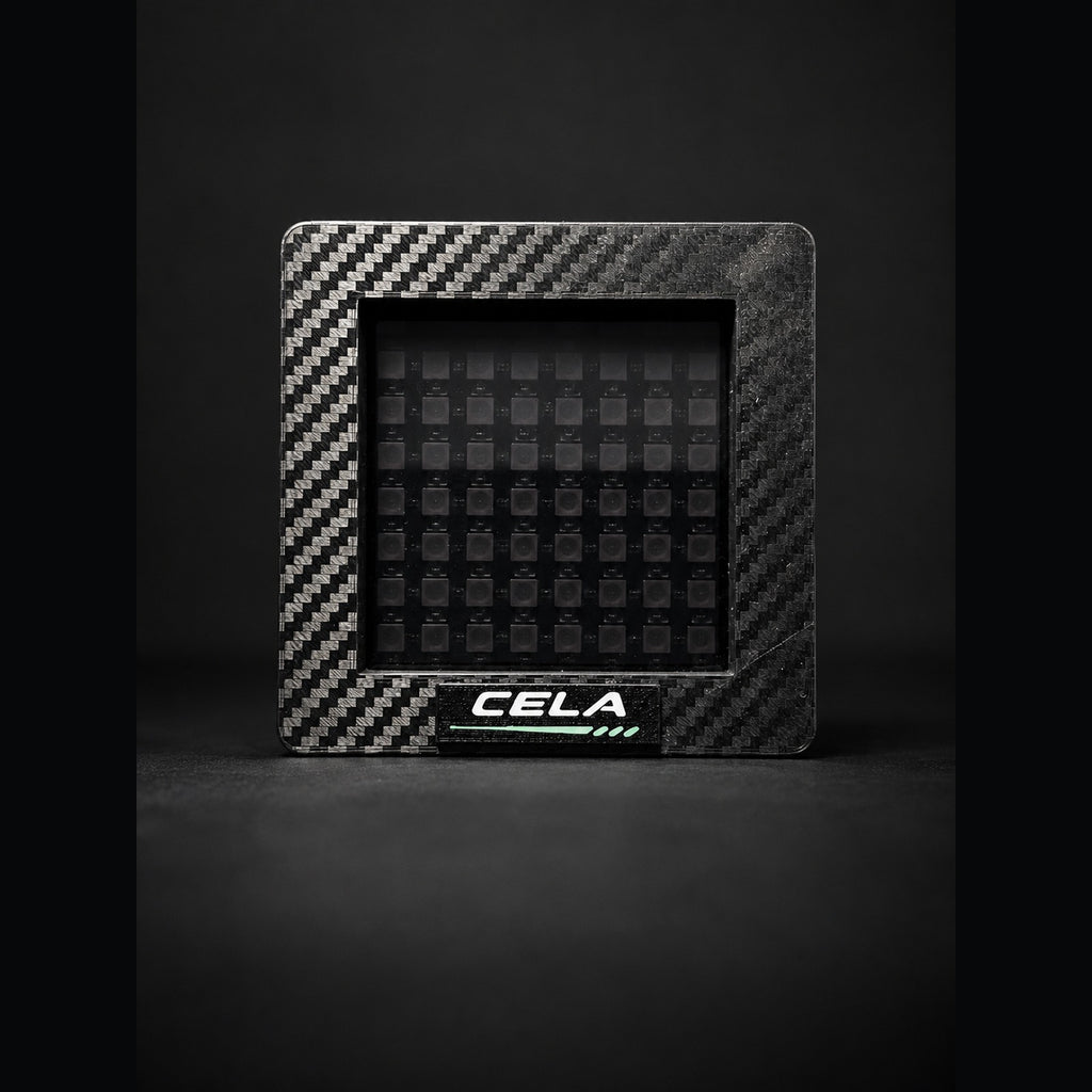 CELA RaceSignal front view with 8×8 RGB matrix